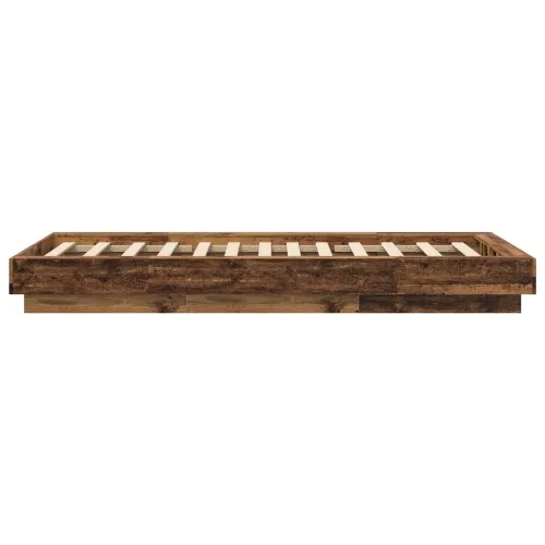 Okvir kreveta za pod Staro drvo 80 x 210 cm Konstruirano drvo - Staro drvo 80 x 200 cm Cijena