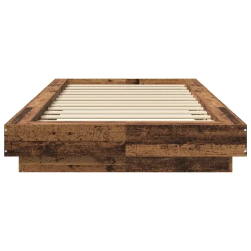 Okvir kreveta za pod Staro drvo 80 x 210 cm Konstruirano drvo - Staro drvo 80 x 200 cm Cijena