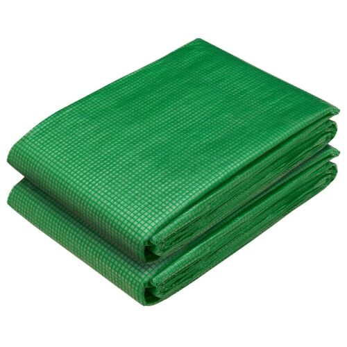 Cerada s rupama 2 kom. Zelena 2 x 20 m 260 gsm PE - 2 x 20 m 2 Zelena Cijena