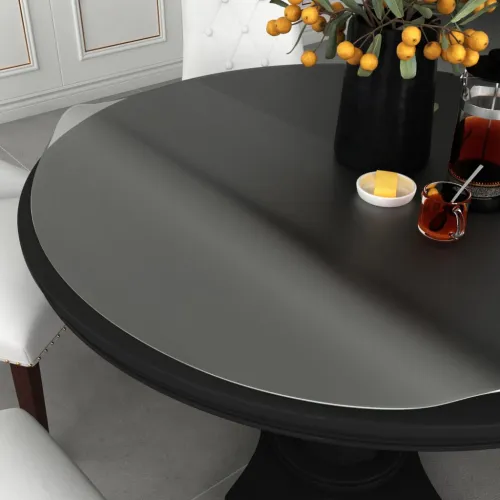 Zaštita za stol mat Ø 60 cm 1,6 mm PVC - Mat 60 cm 1 Cijena