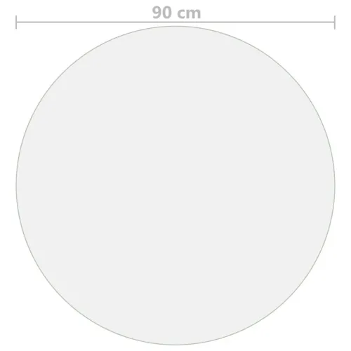 Zaštita za stol prozirna Ø 90 cm 1,6 mm PVC - Transparentan 90 cm Cijena