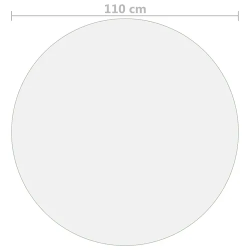 Zaštita za stol prozirna Ø 110 cm 1,6 mm PVC - Transparentan 110 cm Cijena