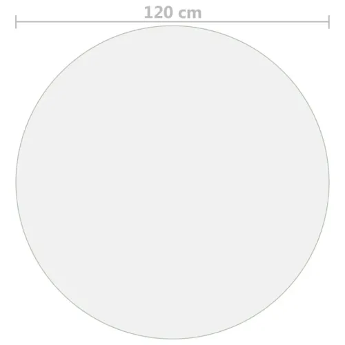 Zaštita za stol prozirna Ø 120 cm 1,6 mm PVC - Transparentan 120 cm Cijena