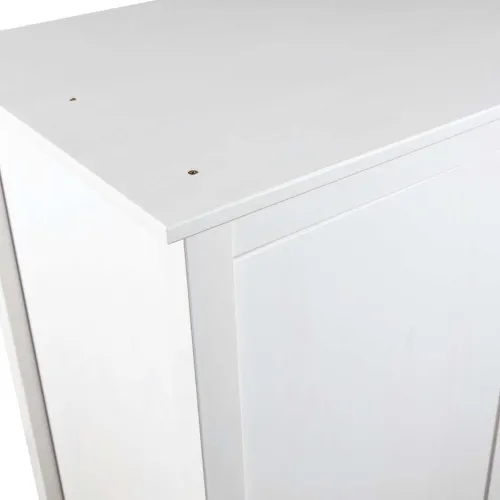 Dvokrilni ormar Hill bijeli 89 x 50 x 170 cm masivna borovina - Bijela 1 1 Cijena