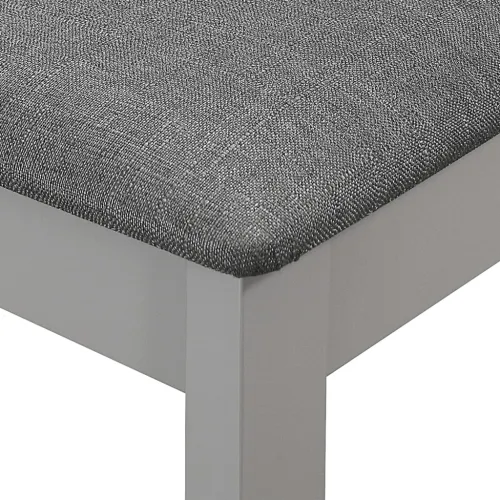 5-dijelni blagovaonski set od MDF-a sivi - Siva 4 1 Cijena