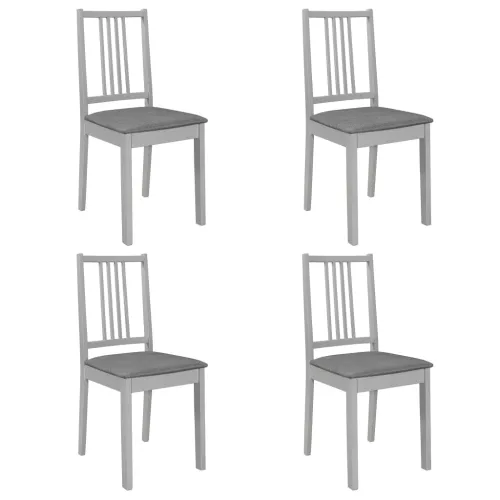 5-dijelni blagovaonski set od MDF-a sivi - Siva 4 1 Cijena