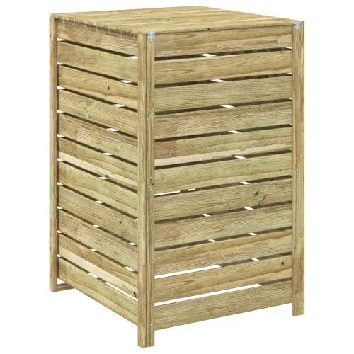 Spremište za kante za otpad na kotačima za 1 spremnik 240 L - 75 x 79 x 117 cm Cijena