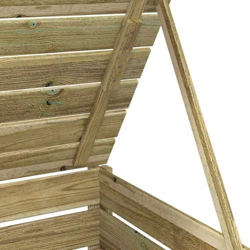Spremište za kante za otpad na kotačima za 1 spremnik 240 L - 75 x 79 x 117 cm Cijena