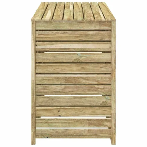 Spremište za kante za otpad na kotačima za 2 spremnika 240 L - 150 x 79 x 117 cm Cijena