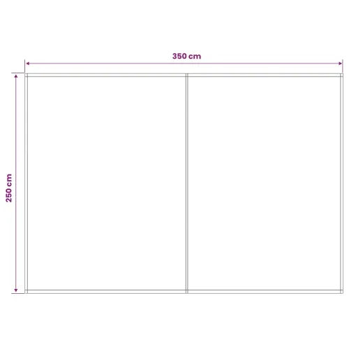 Zamjensko platno za tendu Antracit 350 x 250 cm Poliester - Antracit 350 x 250 cm Cijena