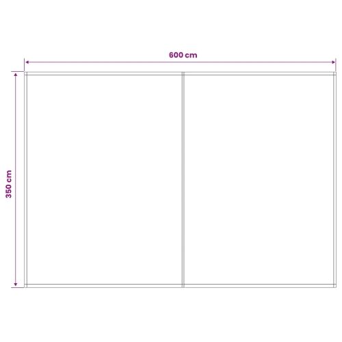 Zamjensko platno za tendu Antracit 600 × 350 cm Poliester - Antracit 600 × 350 cm Cijena