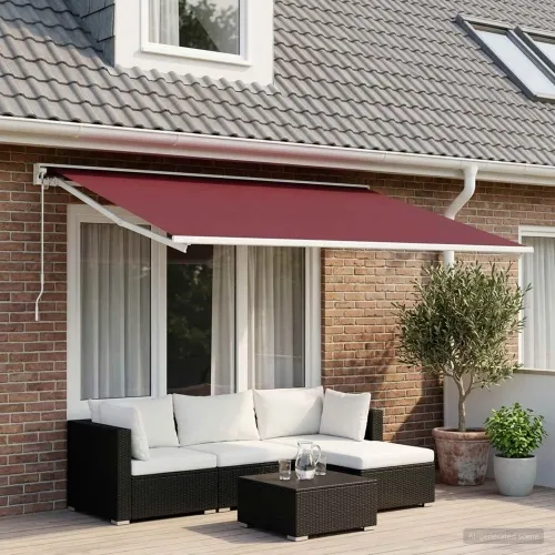 Zamjensko platno za tendu Burgundska crvena 250 x 200 cm - bordo 250 x 200 cm Cijena
