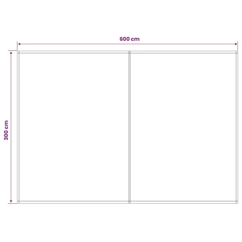 Zamjensko platno za tendu Antracit i bijelo 600 × 300 cm - Antracit i bijela 600 × 300 cm Cijena