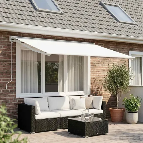 Zamjensko platno za tendu Bijela 600 × 350 cm Poliester - Bijela 600 × 350 cm Cijena