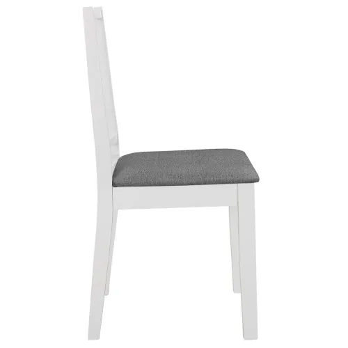 3-dijelni blagovaonski set od MDF-a bijeli - Bijela 2 1 Cijena