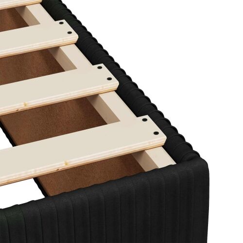 Boxspring krevet s madracem Crna 90 x 190 cm Baršun - Crna 90 x 190 cm Kristal s dugmadima Cijena