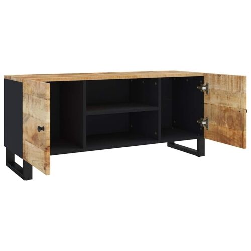 TV ormarić 105 x 33 x 46 cm od masivnog drva manga - 1 masivno drvo manga Masivno drvo manga Cijena