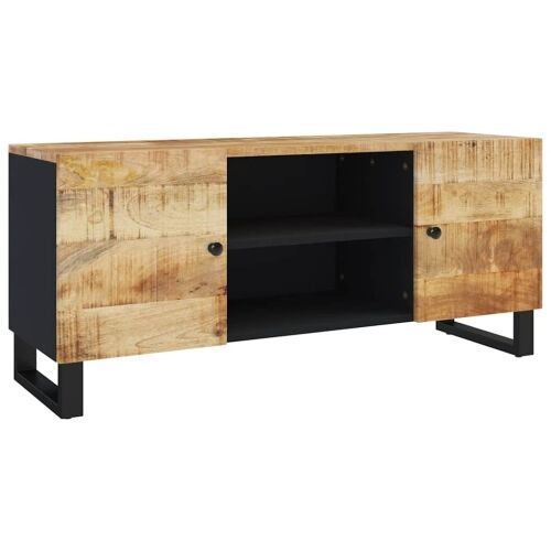 TV ormarić 105 x 33 x 46 cm od masivnog drva manga - 1 masivno drvo manga Masivno drvo manga Cijena