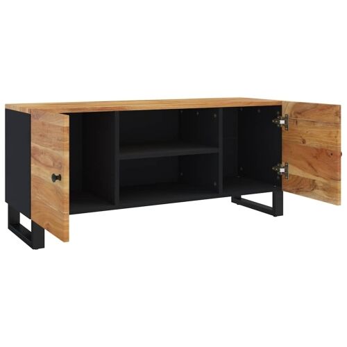 TV ormarić 105 x 33 x 46 cm od masivnog bagremovog drva - 1 Masivno bagremovo drvo Masivno bagremovo drvo Cijena