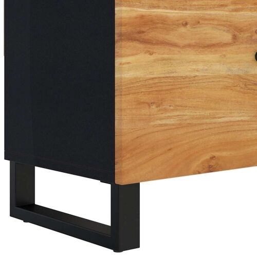 TV ormarić 105 x 33 x 46 cm od masivnog bagremovog drva - 1 Masivno bagremovo drvo Masivno bagremovo drvo Cijena