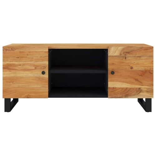 TV ormarić 105 x 33 x 46 cm od masivnog bagremovog drva - 1 Masivno bagremovo drvo Masivno bagremovo drvo Cijena
