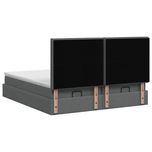 Krevet od pjene s madracem i LED-om Tamnosiva 160 x 200 cm - Tamnosiva 160 x 200 cm Dizajn linija Cijena
