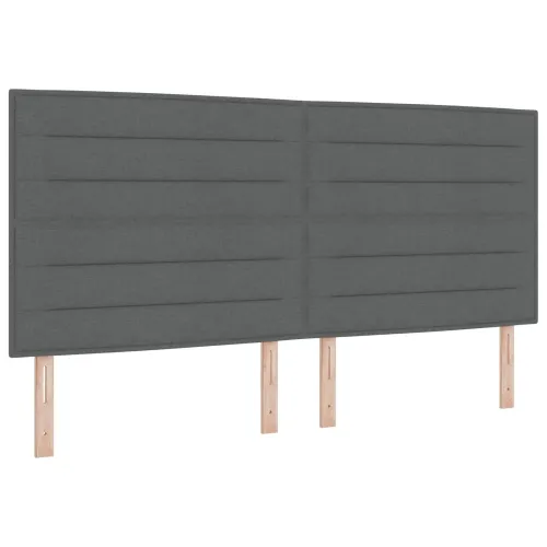 Krevet od pjene s madracem i LED-om Tamnosiva 200 x 200 cm - Tamnosiva 200 x 200 cm Dizajn linija Cijena