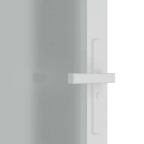 Unutarnja vrata 93 x 201,5 cm Bijela od mat stakla i aluminija - Bijela i mutna 93 x 201,5 cm Rešetke 3 x 2 Cijena