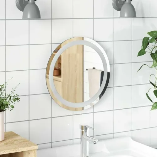 LED kupaonsko ogledalo 40 cm okruglo - 40 cm Cijena