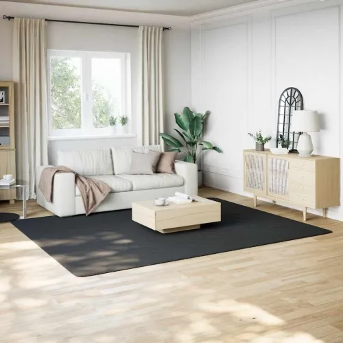 Čupavi tepih crni 240x305 cm poliester - Crna 240 x 305 cm Cijena