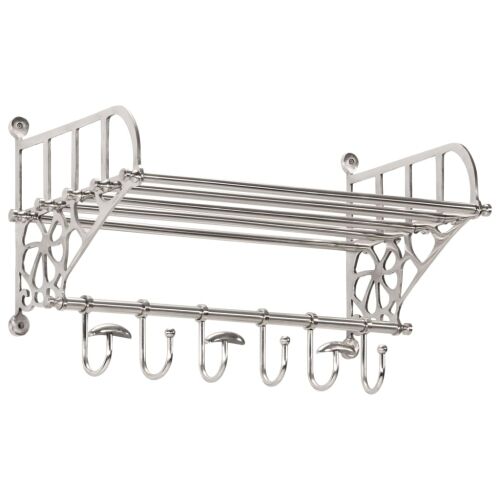 Stalak za prtljagu s vješalicama ogledalom aluminijski - 67 x 32 x 32 cm 1 67 x 32 x 32 cm Cijena