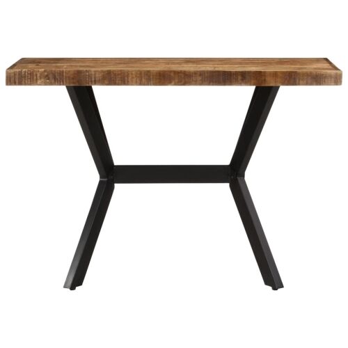 Blagovaonski stol 110 x 55 x 75 cm od masivnog drva manga - Smeđa 110 x 55 x 75 cm 1 Smeđa Cijena