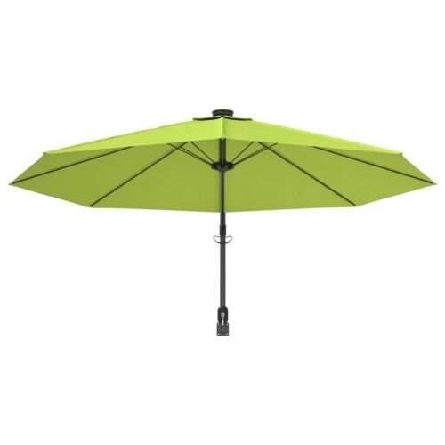 Zidni suncobran svjetlozeleni 290 cm - Zelena 1 Zelena Cijena