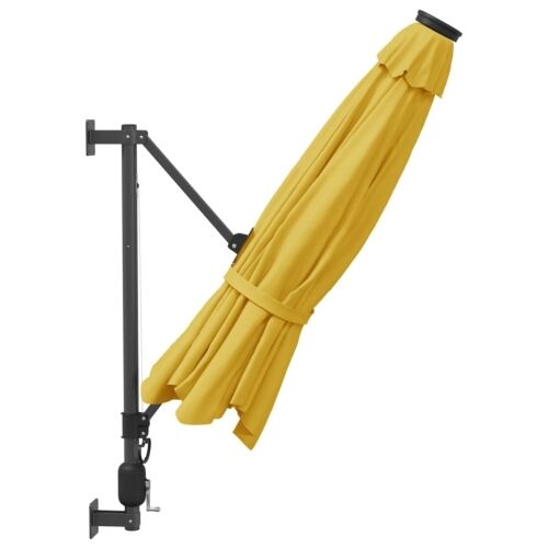 Zidni suncobran žuti 290 cm - Žuta 1 Žuta Cijena