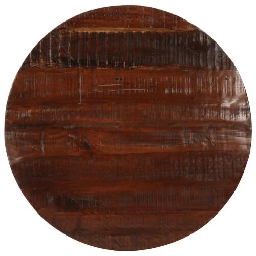 Stolna ploča Ø 70 x 2,5 cm okrugla od masivnog obnovljenog drva - Obnovljeno drvo (prirodno) 70 cm 1 25 mm Cijena