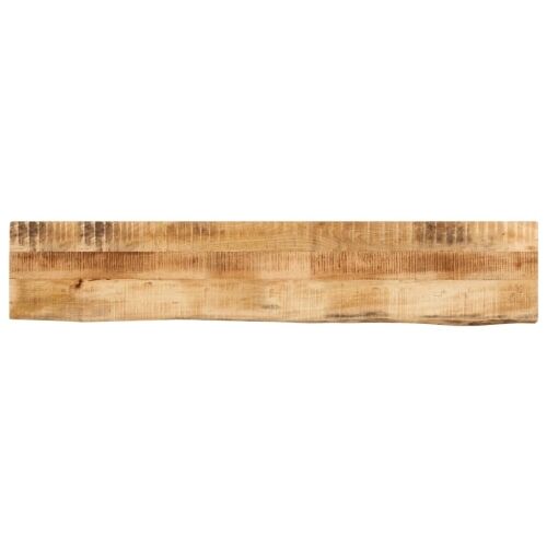 Stolna ploča 180x40x3,8 cm masivno drvo manga sa živim rubom - Prirodna 180 x 40 x 3.8 cm 1 Grubo masivno drvo manga Cijena