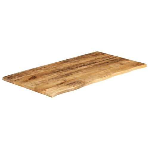 Stolna ploča 100x60x3,8 cm masivno drvo manga sa živim rubom - Prirodna 100 x 60 x 3.8 cm 1 Grubo masivno drvo manga Cijena