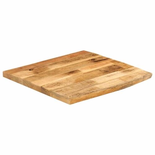 Stolna ploča 80x80x3,8 cm masivno drvo manga sa živim rubom - Prirodna 80 x 80 x 3.8 cm 1 Grubo masivno drvo manga Cijena