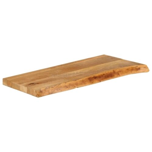 Stolna ploča sa živim rubom 70x20x2,5 cm od masivnog drva manga - Prirodna 70 x 20 x 2.5 cm 1 masivno drvo manga Cijena