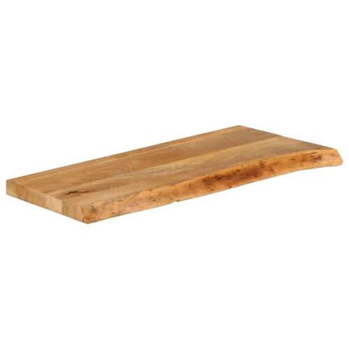Stolna ploča sa živim rubom 70x30x2,5 cm od masivnog drva manga - Prirodna 70 x 30 x 2.5 cm 1 masivno drvo manga Cijena