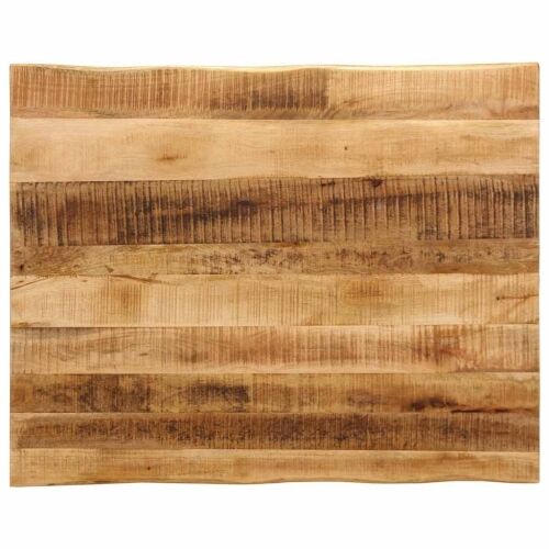 Ploča stola s prirodnim rubom 100x80x3,8 cm Masivno drvo, neobrađeni mango - Grubo drvo manga (prirodno) 100 x 80 cm 1 38 mm Cijena