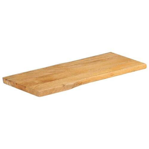 Stolna ploča 100x40x2,5cm od masivnog drva manga sa živim rubom - Drvo manga (prirodno) 100 x 40 cm 1 25 mm Cijena