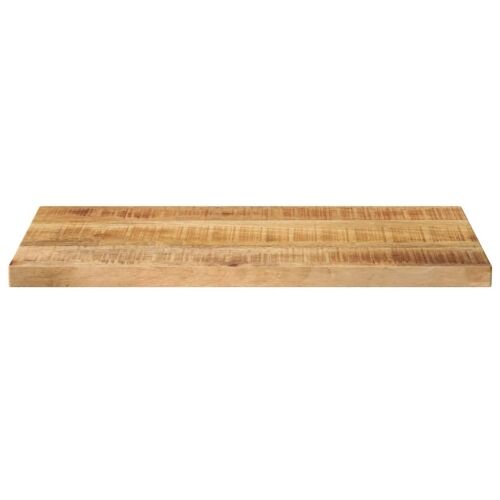 Ploča stola 40x20x2,5 cm Pravokutna Masivna Drvena Obrađena Mango Boja - Grubo drvo manga (prirodno) 40 x 20 cm 1 25 mm Cijena