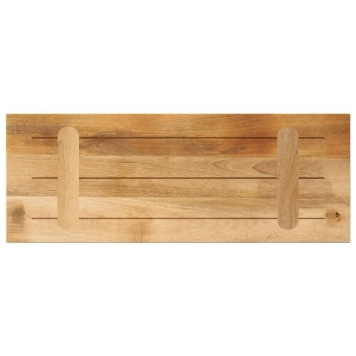 Stolna ploča 90x40x2,5 cm pravokutna masivno grubo drvo manga - Grubo drvo manga (prirodno) 90 x 40 cm 1 25 mm Cijena
