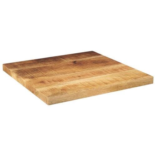Stolna ploča 60x60x1,5 cm četvrtasta masivno grubo drvo manga - Grubo drvo manga (prirodno) 60 x 60 cm 1 15 mm Cijena