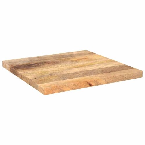 Stolna ploča 50 x 50 x 2,5 četvrtasta od masivnog drva manga - Drvo manga (prirodno) 50 x 50 cm 1 25 mm Cijena