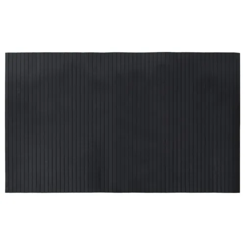 Pravokutni tepih crni 60x100 cm bambus - Crna 60 x 100 cm Cijena