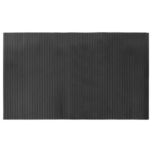 Tepih Pravokutni sivi 60x100 cm bambus - Siva 60 x 100 cm Cijena