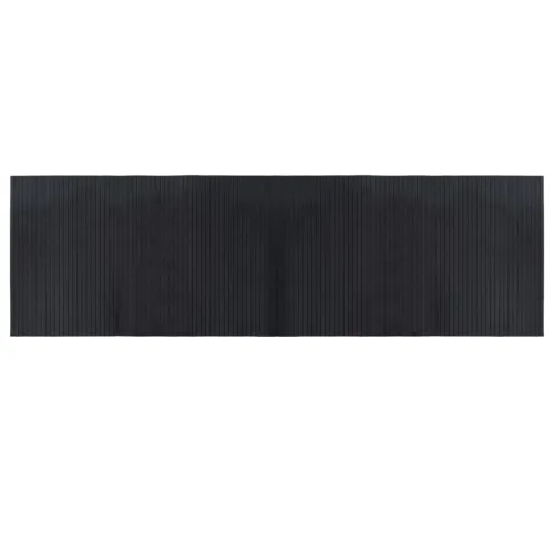 Pravokutni tepih crni 60x200 cm bambus - Crna 60 x 200 cm Cijena