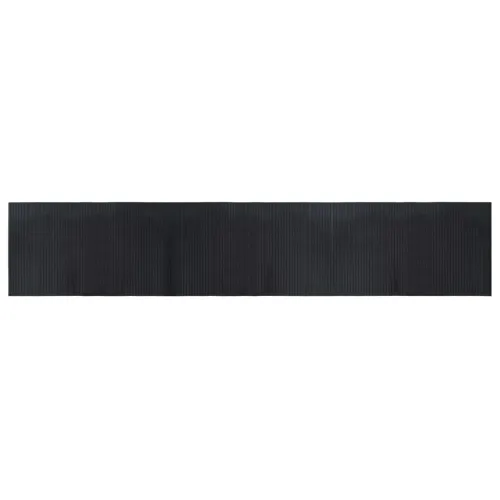 Pravokutni tepih crni 60x300 cm bambus - Crna 60 x 300 cm Cijena